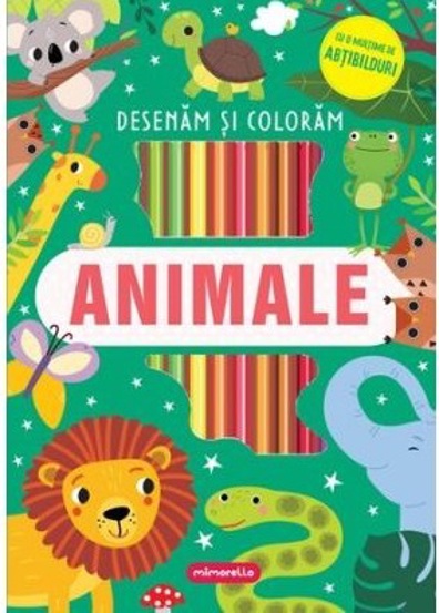 Carte Animale - Desenam si coloram editura Kreativ
