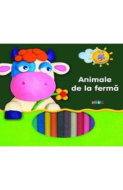 Carte Animale de la ferma - Invat sa modelez editura -