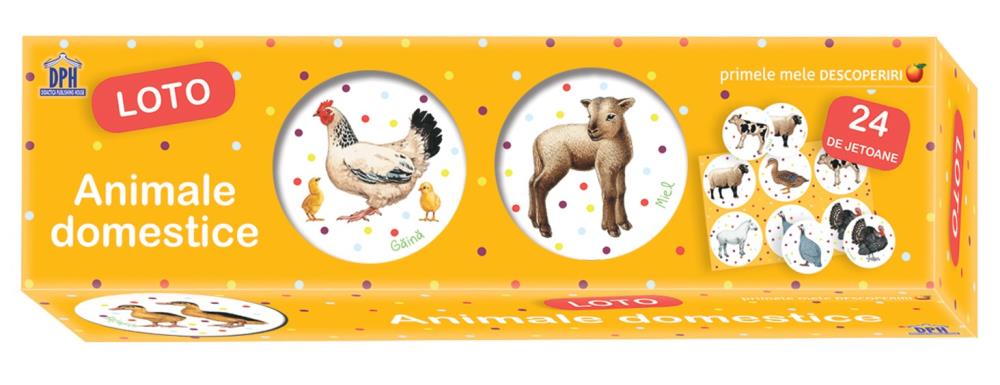 Carte Animale domestice - Loto editura DPH