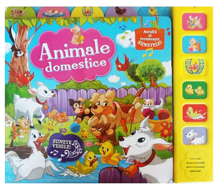 Carte Animale domestice. Ascultă și recunoaște sunetele editura Litera