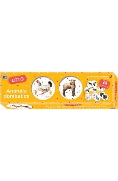 Carte Animale domestice. Loto editura -