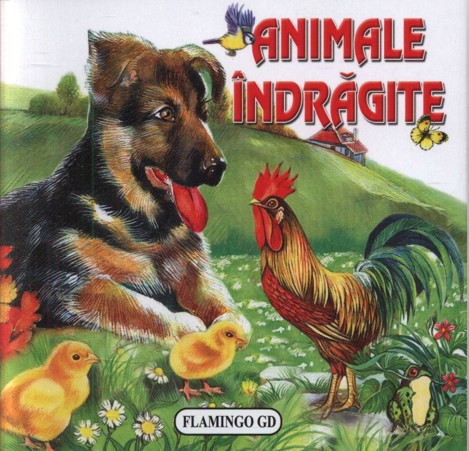 Carte Animale indragite - pliata editura Flamingo Gd