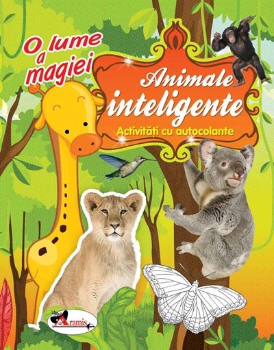 Carte Animale inteligente. Autocolante   editura Aramis