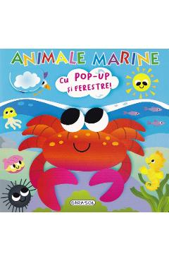 Carte Animale marine. Deschide si descopera editura -