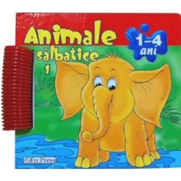 Carte Animale salbatice nr.1 1-4 ani