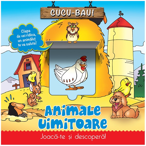 Carte Animale uimitoare - Cucu-bau!   editura Prut