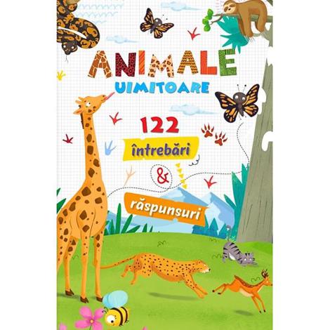 Carte Animale uimitoare. 122 intrebari si raspunsuri editura Flamingo Gd