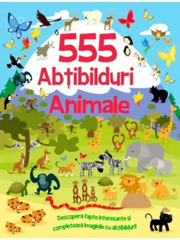 Carte Animale. 555 abtibilduri/*** editura Flamingo GD