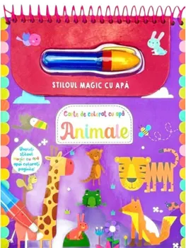 Carte Animale. Carte de colorat cu apa. Stiloul magic cu apa/*** editura Flamingo GD
