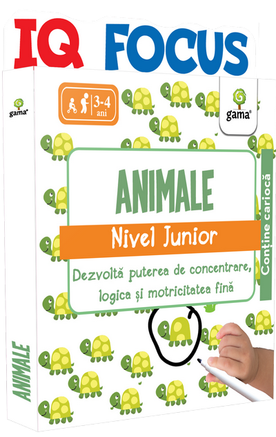 Carte Animale. Nivel Junior   editura Gama