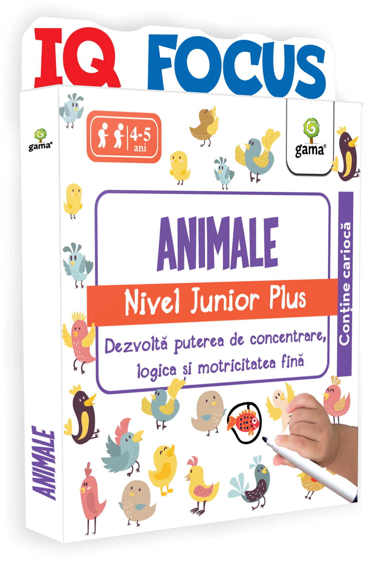 Carte Animale. Nivel Junior Plus   editura Gama