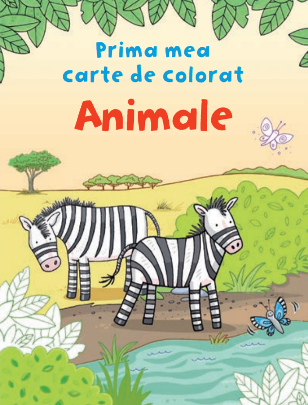 Carte Animale. Prima mea carte de colorat editura Litera