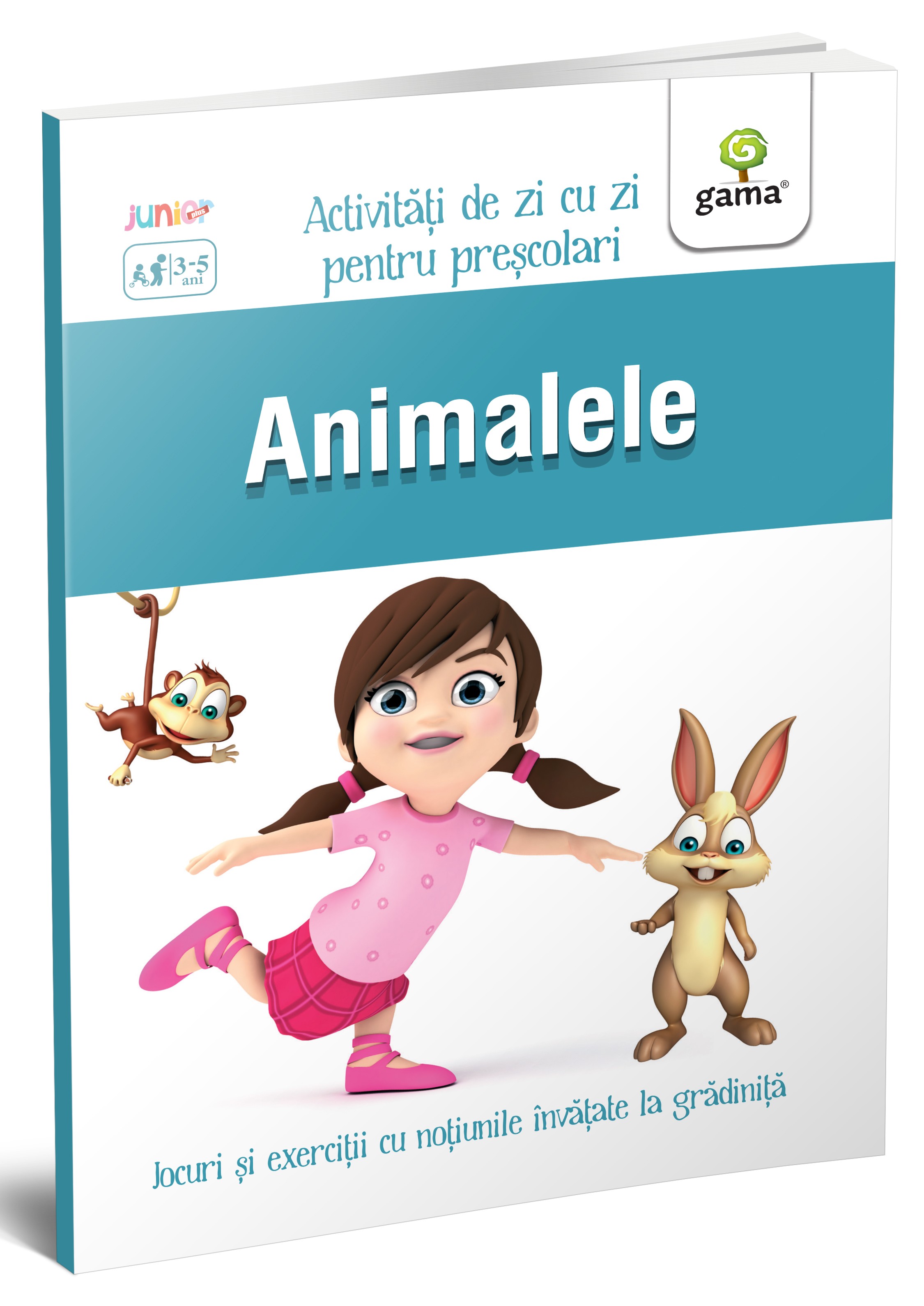 Carte Animalele   editura Gama