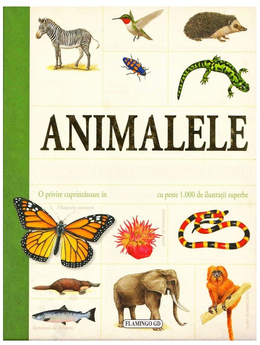 Carte Animalele - enciclopedie pentru copii   editura Flamingo GD