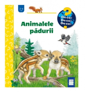Carte Animalele padurii Autori Patricia Mennen