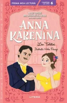 Carte Anna Karenina. Mari opere din literatura rusa povestite copiilor/Lev Tolstoi editura Litera