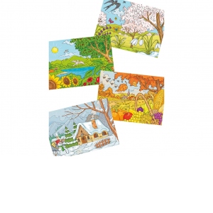 Carte Anotimpuri. Set planse (KP-002) Dimensiuni: 50x70