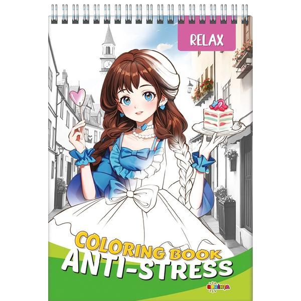 Carte Anti-stress Coloring Book: Relax