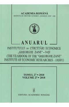 Carte Anuarul institutului de cercetari economice Gheorghe Zane Iasi editura Autor Anonim