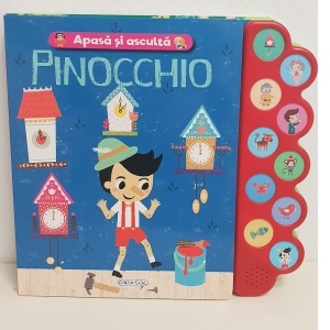 Carte Apasa si asculta. Pinocchio