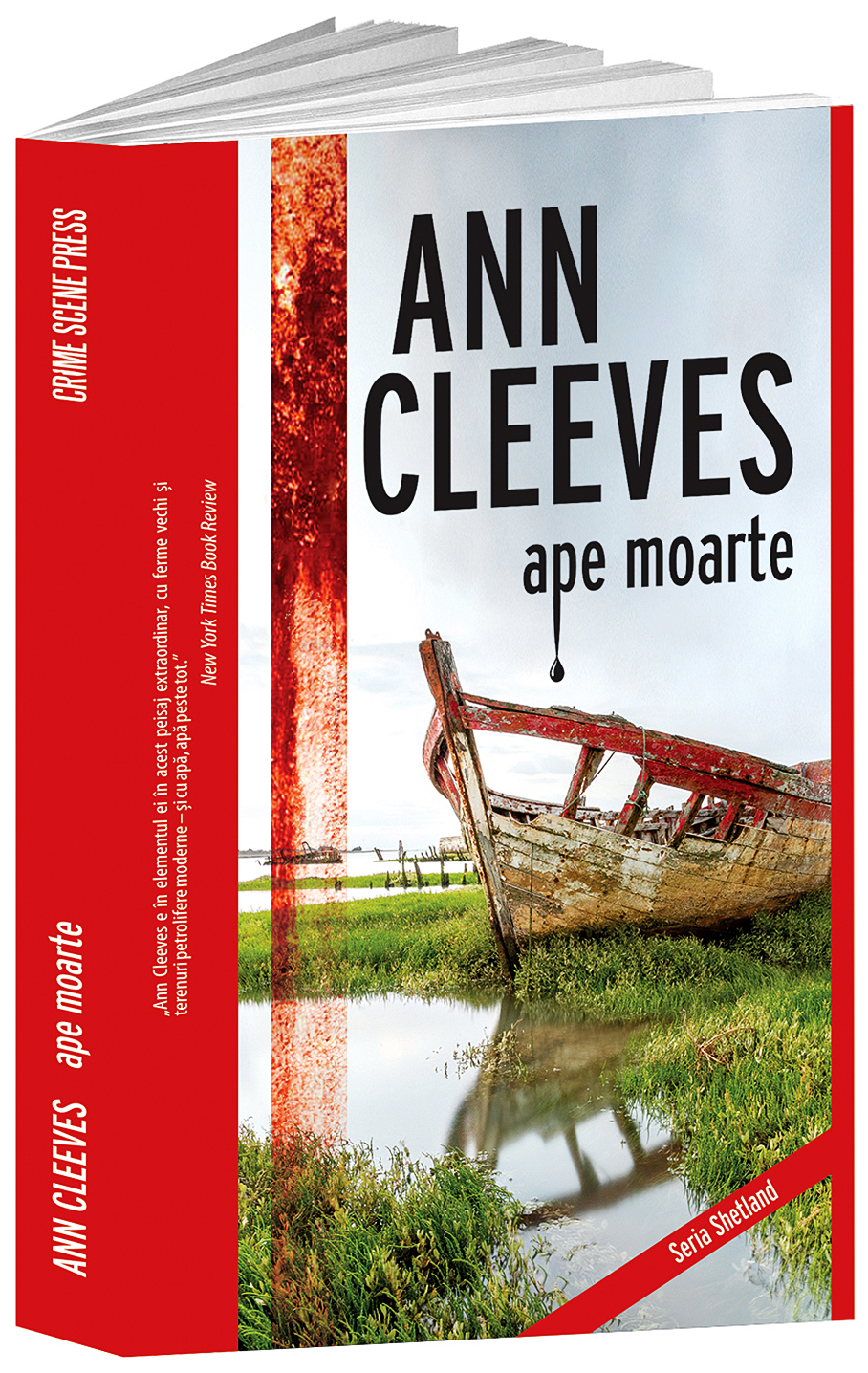 Carte Ape moarte autor Ann Cleeves editura Crime Scene Press