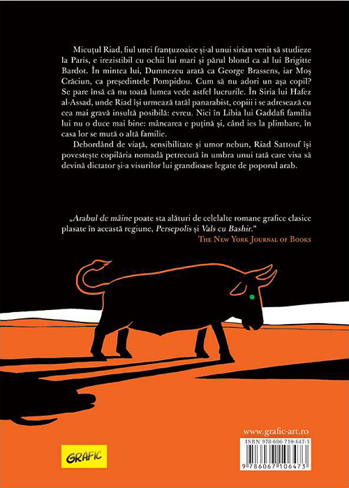 Carte Arabul de maine autor Riad Sattouf editura Grafic