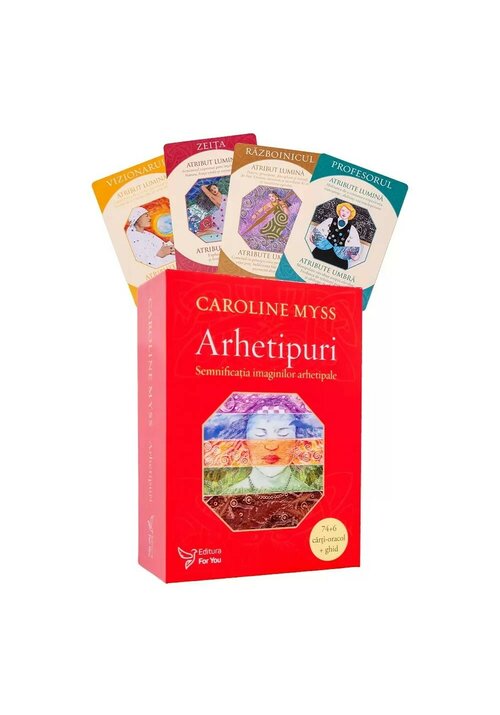 Carte Arhetipuri. Set ghid + cartoline - Caroline Myss editura For You