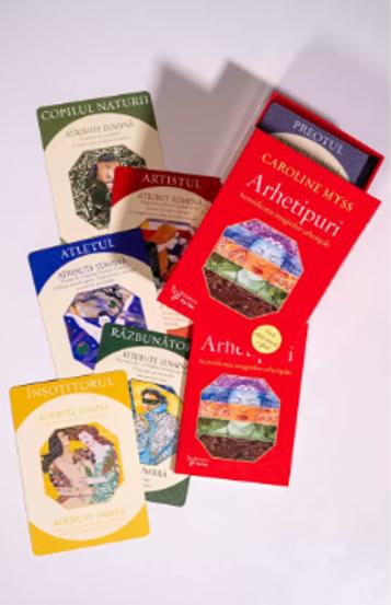 Carte Arhetipuri. Set ghid + cartoline - Caroline Myss editura ForYou