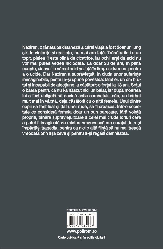 Carte Arsa cu acid autor Naziran