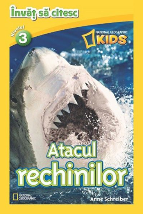 Carte Atacul rechinilor. National Geographic Kids. Învăț să citesc (nivelul 3) editura Litera