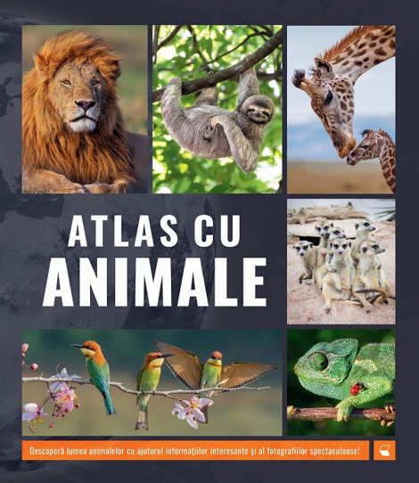 Carte Atlas cu animale editura Kreativ