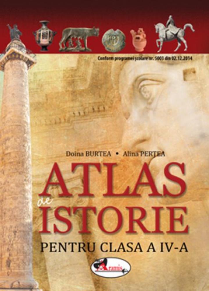 Carte Atlas de istorie pentru clasa a IV-a editura Aramis