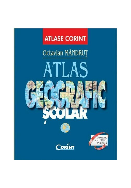 Carte Atlas geografic scolar editura Corint