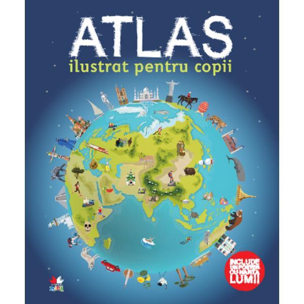 Carte Atlas ilustrat pentru copii