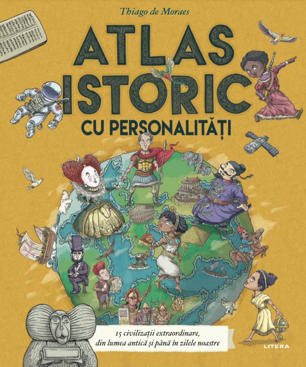 Carte Atlas istoric cu personalitati editura Litera