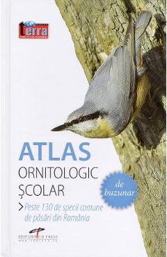 Carte Atlas ornitologic scolar editura -