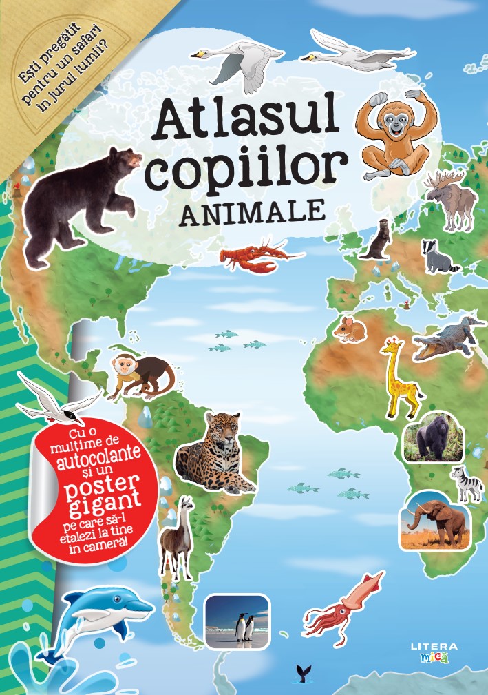 Carte Atlasul copiilor. Animale editura Litera