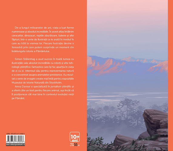 Carte Atlasul fiintelor preistorice autor Davour Anna