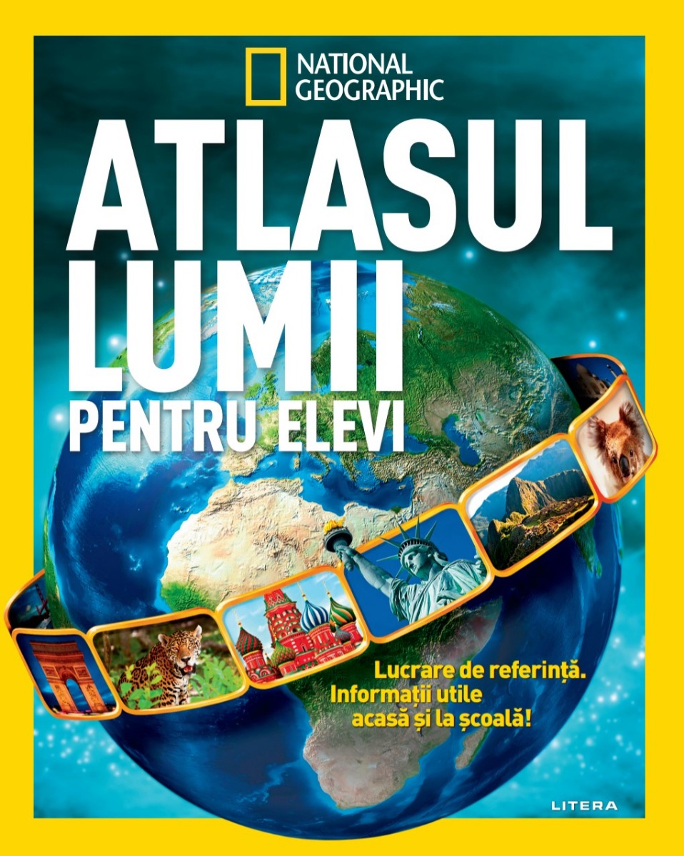 Carte Atlasul lumii pentru elevi. reeditare editura Litera