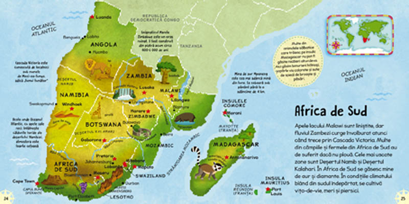 Carte Atlasul meu geografic   editura Arc
