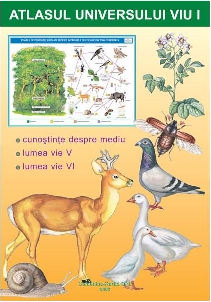 Carte Atlasul universului viu. Volumul I   editura Cartographia