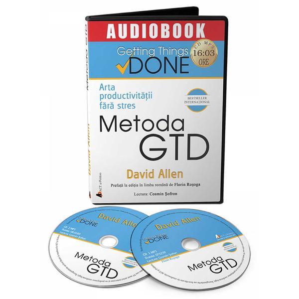 Carte Audiobook:  Metoda GTD. Arta productivitatii fara stres - David Allen