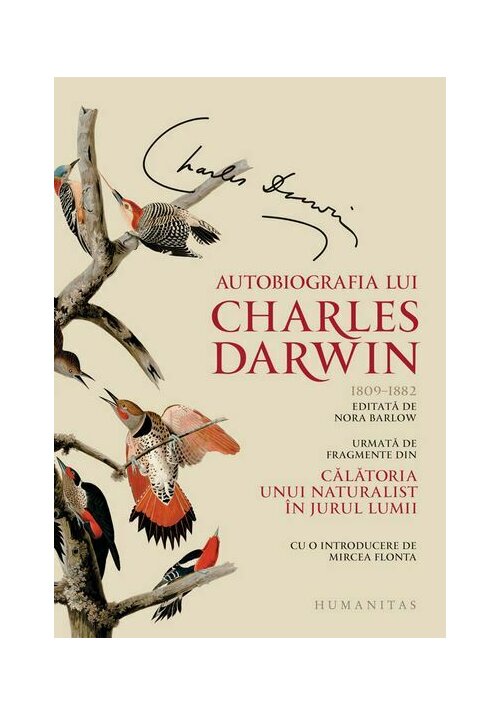 Carte Autobiografia lui Charles Darwin editura Humanitas