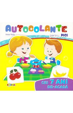 Carte Autocolante pentru pici: Cei 7 ani de-acasa - Inesa Tautu editura Inesa Tautu