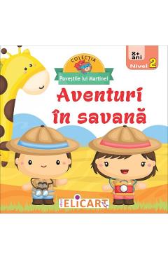 Carte Aventuri in savana. Nivel 2 editura -