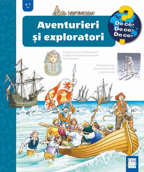 Carte Aventurieri si exploratori editura Casa