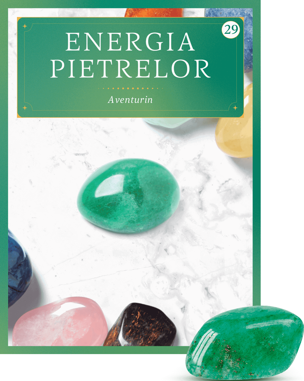 Carte Aventurin. Volumul 29. Energia pietrelor editura Litera
