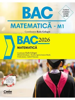 Carte BAC 2026. Matematica editura Corint Educational