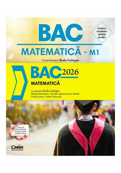 Carte Bacalaureat 2026 - Matematica editura Corint