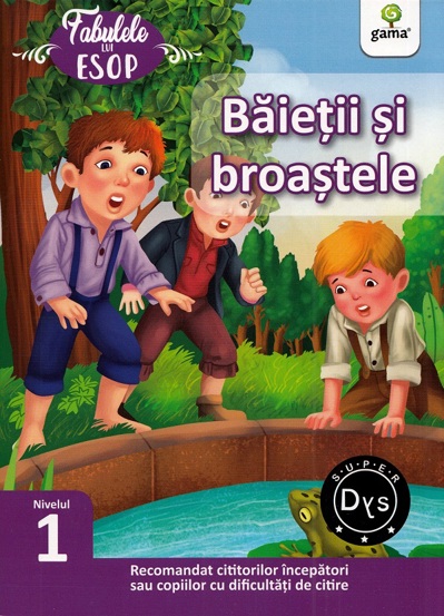 Carte Băieții și broaștele editura Gama